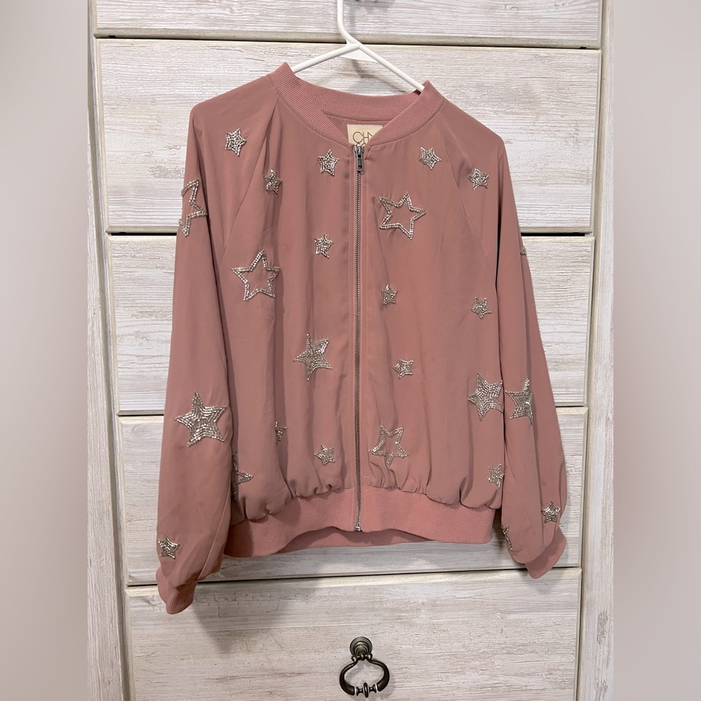 Chaser sequin star jacket